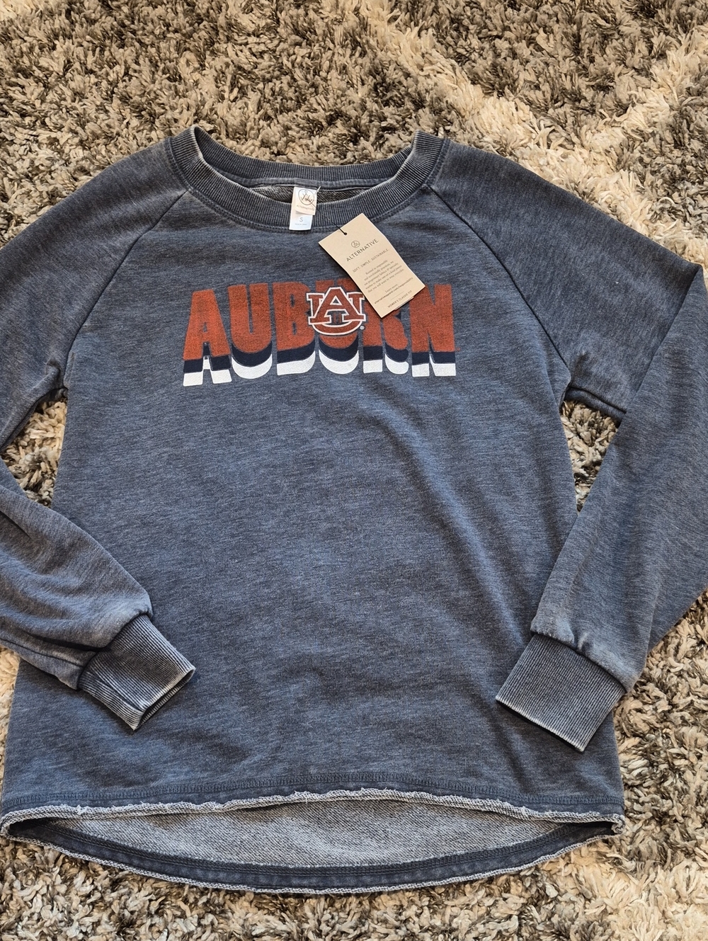 Alternative Auburn Tigers Crewneck Sweatshirt